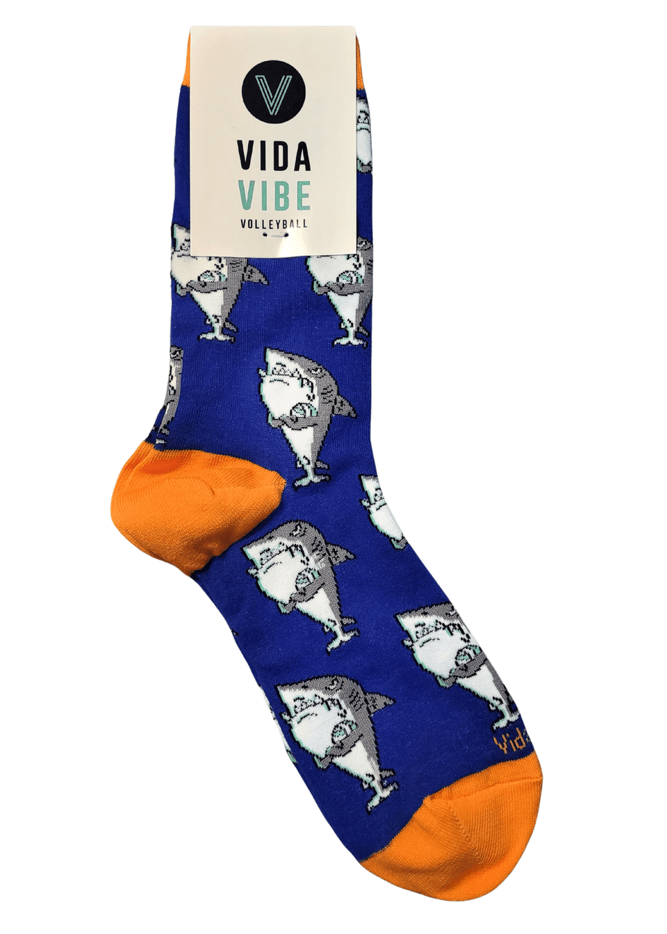 Volleyball Shark Socks - VidaVibe
